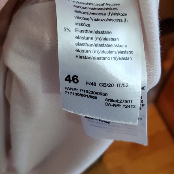 Basler long sleeve top with crystals at neckline - Picture 4 of 6